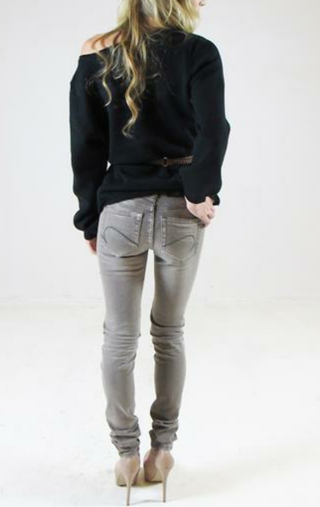 One Green Elephant Damen Jeans Kosai Green Pink